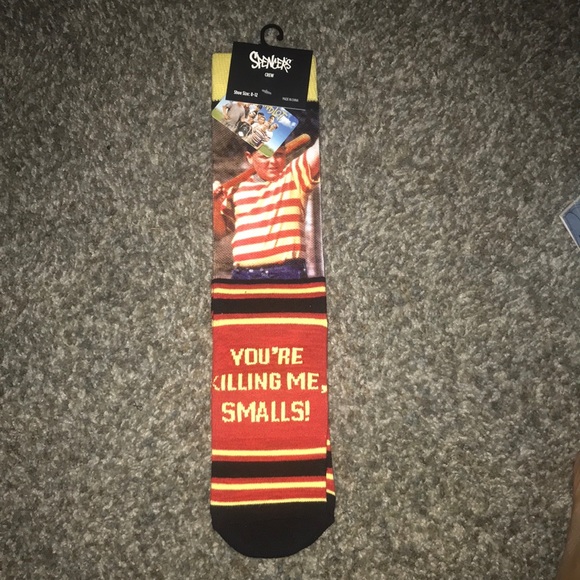 Spencer's Other - Brand New Sandlot “You’re Killing Me Smalls” Long Tube Sock Pair